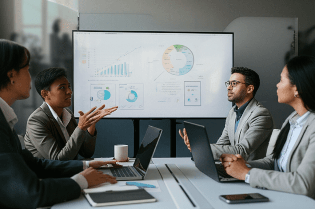 Swift Capital team discussing scaling challenges